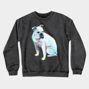 Georgia the Bulldog by Robert Phelps Crewneck Sweatshirt